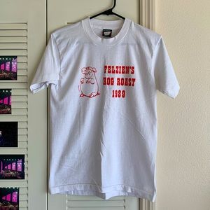 Vintage 80s Hog Roast Tee